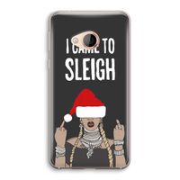 Came To Sleigh: HTC U Play Transparant Hoesje