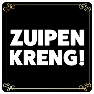 Verjaardag 21 jaar fun bierviltjes Zuipen kreng 10 st