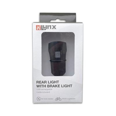 Lynx Achterlicht met remlicht functie usb