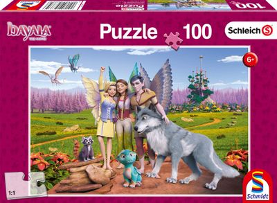 Schmidt legpuzzel Het Land van Elven en Draken 100 stukjes Schmidt legpuzzel Het Land van Elven en Draken 100 stukjes