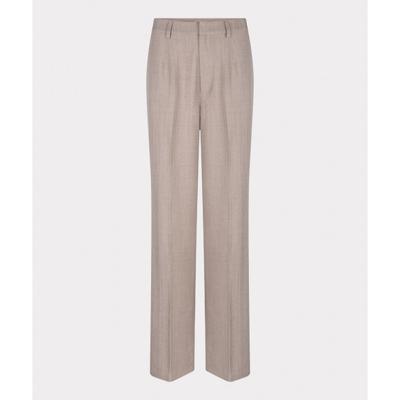 Esqualo - Beige | Dames | Broek | Beige | 42 | regular | Kamst mode