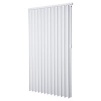 Intensions Lamel 150x180x9cm lamellen 8.9cm PVC met kunststof raamwerk Wit 1187520