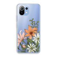 Floral bouquet: Xiaomi Mi 11 Lite Transparant Hoesje