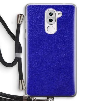 Majorelle Blue: Honor 6X Transparant Hoesje met koord