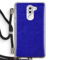 Majorelle Blue: Honor 6X Transparant Hoesje met koord