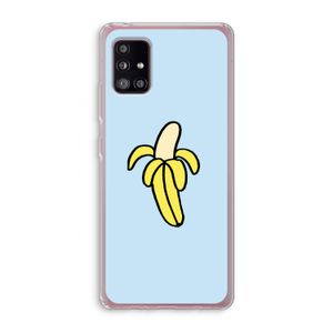 Banana: Samsung Galaxy A51 5G Transparant Hoesje