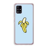 Banana: Samsung Galaxy A51 5G Transparant Hoesje Banana: Samsung Galaxy A51 5G Transparant Hoesje