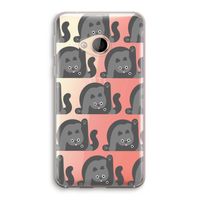 Cats: HTC U Play Transparant Hoesje Cats: HTC U Play Transparant Hoesje