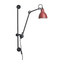 DCW Editions Lampe Gras N210 Round Wandlamp - Rood - thumbnail