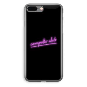 Vice Black: iPhone 8 Plus Transparant Hoesje