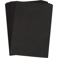 Creativ Company Foam vellen, a4, vel 210x297 mm, dikte 2 mm, zwart, 10 vel/ 1 doos
