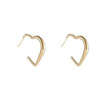 Day&Eve Oorbellen Heart Hoop | Goud