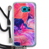 Earth And Ocean: Samsung Galaxy S6 Transparant Hoesje met koord