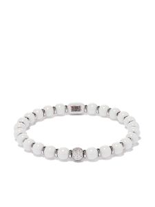 Roberto Demeglio "bracelet Sfera en or blanc 18ct, diamants et céramique" - Argent
