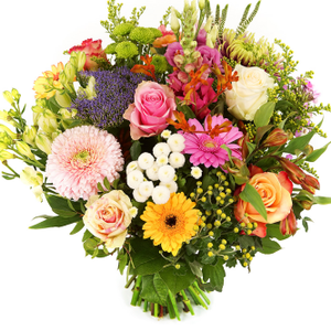 Pastel bonte bloemen bezorgen