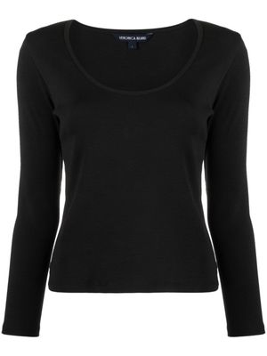 Veronica Beard t-shirt Calabra à encolure arrondie - Noir