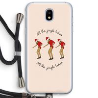 Jingle Ladies: Samsung Galaxy J5 (2017) Transparant Hoesje met koord