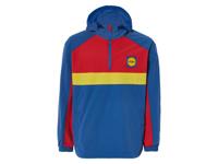 LIVERGY Lidl heren jack (XL, Blauw/rood/geel)