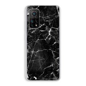 Zwart Marmer 2: Xiaomi Mi 10T 5G Transparant Hoesje