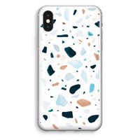 Terrazzo N°13: iPhone XS Transparant Hoesje