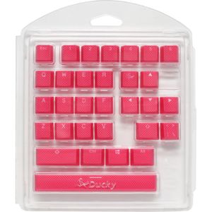Red Rubber Gaming Keycap Set Keycaps