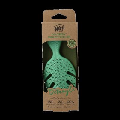 Wet Brush Go green detangler green mini 1 Stuks