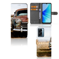 OPPO A77 5G | A57 5G Telefoonhoesje met foto Vintage Auto - thumbnail