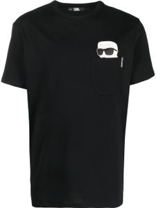 Karl Lagerfeld t-shirt Ikonik 2.0 - Noir