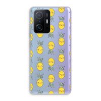 Ananas: Xiaomi 11T Pro Transparant Hoesje Ananas: Xiaomi 11T Pro Transparant Hoesje