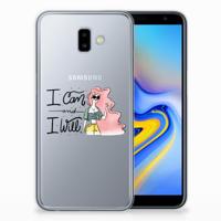Samsung Galaxy J6 Plus (2018) Telefoonhoesje met Naam i Can