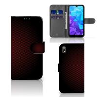 Huawei Y5 (2019) | Telefoon Hoesje | Geruit Rood
