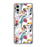 Bloemen tukan: OnePlus 9 Transparant Hoesje