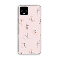 Dancing #3: Pixel 4 Transparant Hoesje