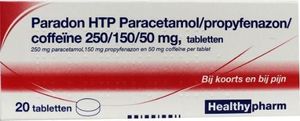 Healthypharm Paradon blister 2 x 10 (20 tab)