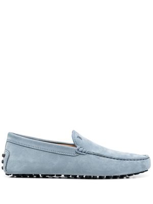 Tod's mocassins Gommino en daim - Bleu Tod's mocassins Gommino en daim - Bleu
