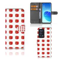 OPPO Reno 6 Pro Plus 5G | Book Cover | Paprika Red