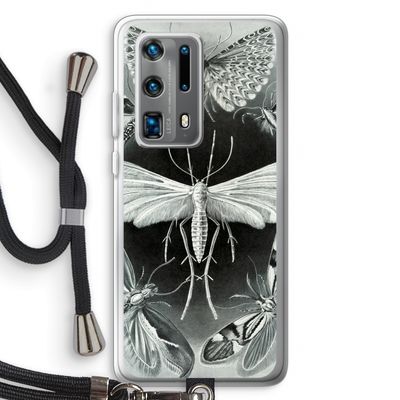 Haeckel Tineida: Huawei P40 Pro Plus Transparant Hoesje met koord