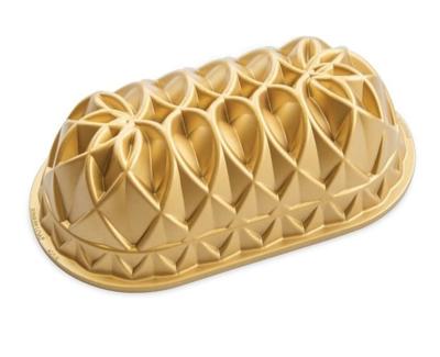Nordic Ware Cakevorm / Broodbakvorm Jubilee Loaf Pan Goud 26 x 15 cm / 1.4 liter