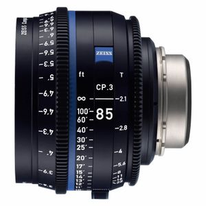 Zeiss Compact Prime CP.3 85mm T2.1 PL-vatting