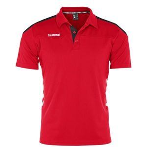 Hummel 163002 Valencia Polo - Red-Black - XXXL