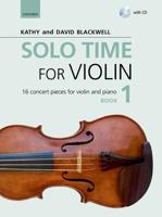 ISBN Solo Time for Violin Book 1 + CD ( 16 concert pieces for violin and piano ) boek