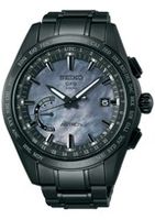Horlogeband Seiko 8X22-0AF0 / SSE091J1 / M0XE117WO Titanium Zwart 22mm