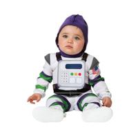 Verkleed set voor peuters - astronaut Buzz - wit - 3-delig - carnaval verkleedkleding