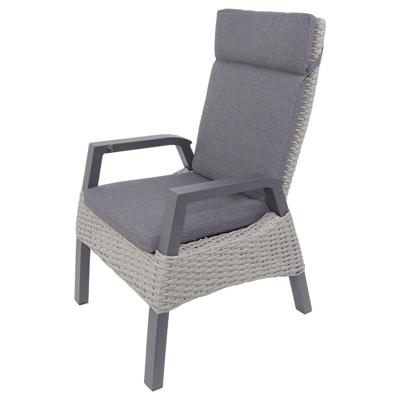 Salina verstelbare dining stoel salty grey - Oosterik home