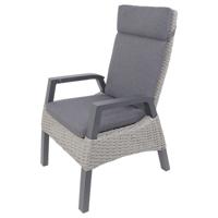 Salina verstelbare dining stoel salty grey - Oosterik home