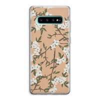 Blossoming spring: Samsung Galaxy S10 Plus Transparant Hoesje