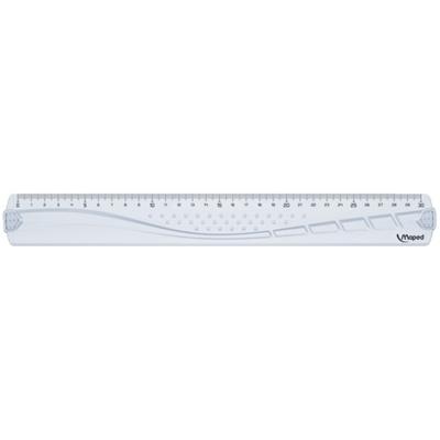 Liniaal Maped Geometric 30 cm transparant