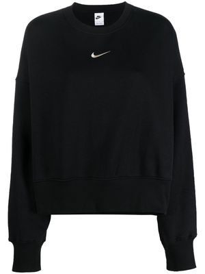 Nike sweat oversize à col ras du cou - Noir