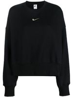 Nike sweat oversize à col ras du cou - Noir - thumbnail