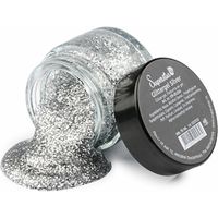 Superstar Glittergel voor lichaam/gezicht en haar - zilver - 15 ml - thumbnail